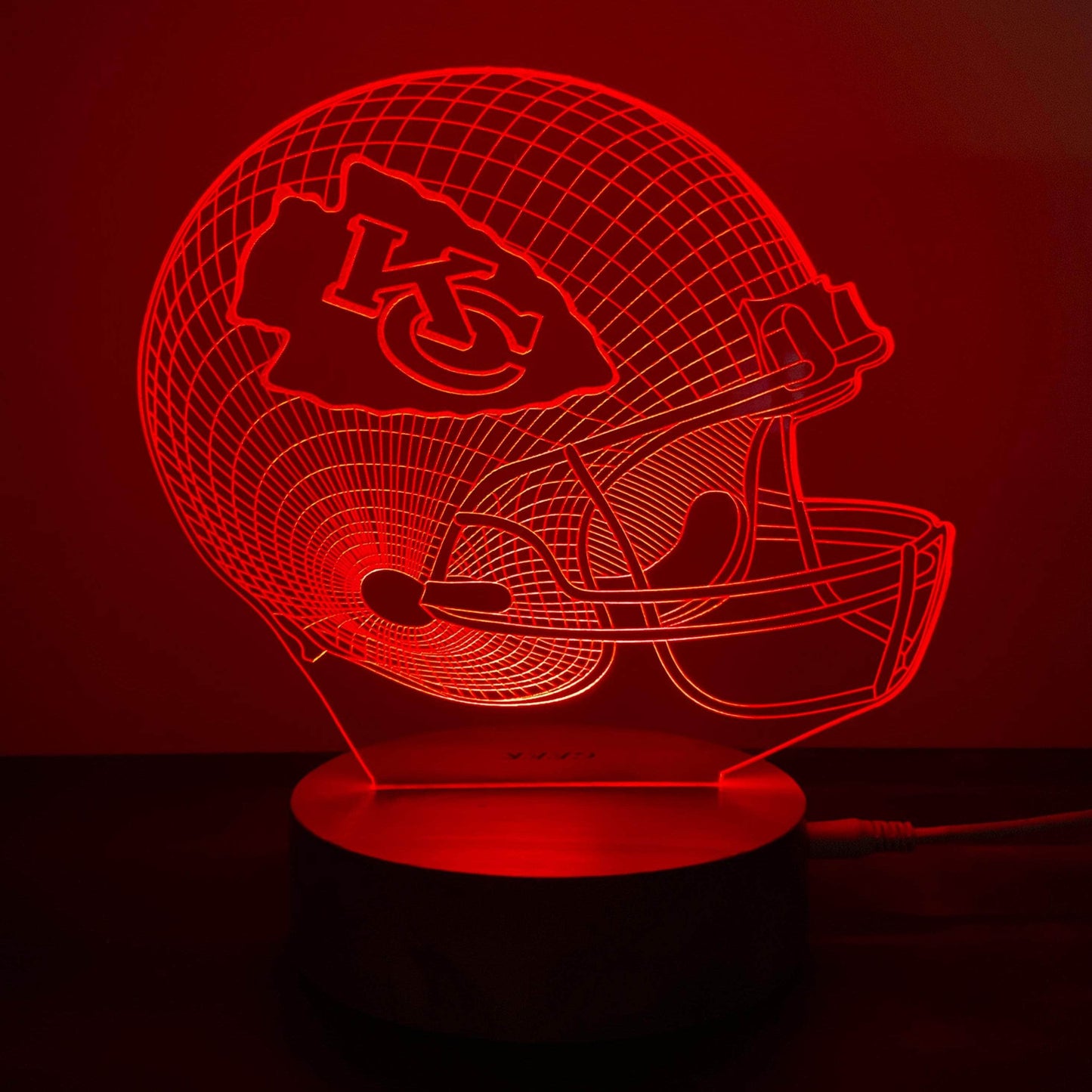 Lámpara Led Casco de Fútbol Americano lámparas