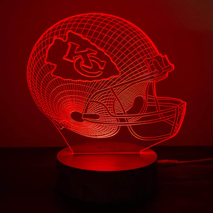 Lámpara Led Casco de Fútbol Americano lámparas